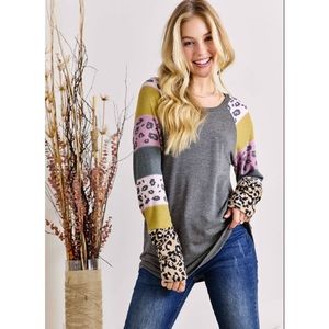Animal Printed Top